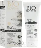 Phytorelax Laboratories Bio Detox Charcoal Face Mask SOS Detox Anti-Pollution — очищающая детокс-маска для лица с активированным углём, 75 мл — фото 1
