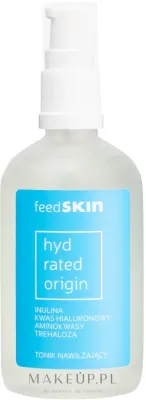 Тоник Feedskin Hydrated Origin увлажняющий с гиалуроновой кислотой, трегалозой и инулином 100 мл