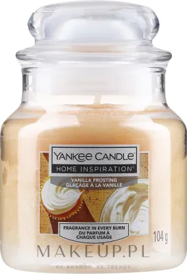 Yankee Candle Vanilla Frosting / Свеча в стекле, ваниль, карамель и шоколад