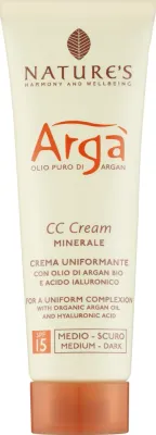 CC-крем Nature's Arga Minerale, выравнивающий тон кожи, SPF 15 50 мл
