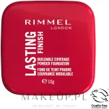 Пудровая тональная основа Rimmel Lasting Finish Buildable Coverage в компакте, 10 г, оттенок 002 - Pearl — фото 2