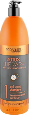 Анти-эйдж шампунь Prosalon Botox Therapy с гиалуроновой кислотой, 1000 г, Польша