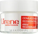 Крем для лица Lirene Dermo Program Resveratrol с ресвератролом для зрелой кожи 50 мл — фото 1