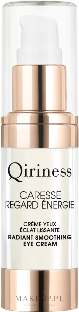 Крем для контура глаз Qiriness Caresse Regard Energie et Eclat разглаживающий 15 мл