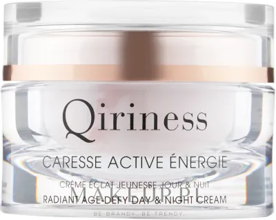 Крем для лица Qiriness Caresse Active Energie разглаживающий день и ночь для сияния 50 мл
