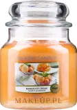 Yankee Candle Mango Ice Cream / Свеча в стекле, манго, апельсин и ваниль, 411 г — фото 2