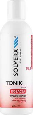 Тоник Solverx Rosacea для кожи с розацеа, азелаиновой и лактобионовой кислотами 200 мл