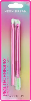 Набор кистей для макияжа глаз Real Techniques Neon Dream Brush Duo 2 шт