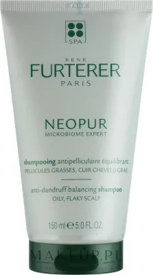 Шампунь Rene Furterer Neopur против перхоти для жирной кожи головы, с сельдереем и тыквой, 150 мл, Франция