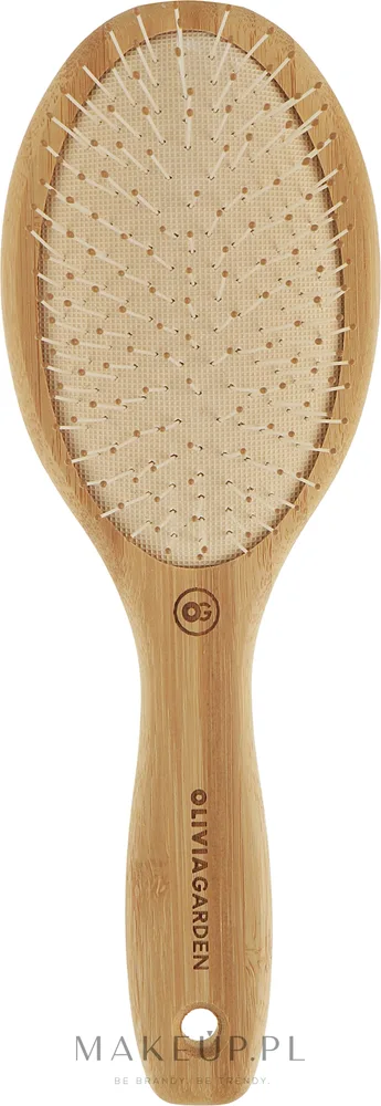 Щётка для распутывания волос Olivia Garden Bamboo Touch Detangle Nylon M бамбук
