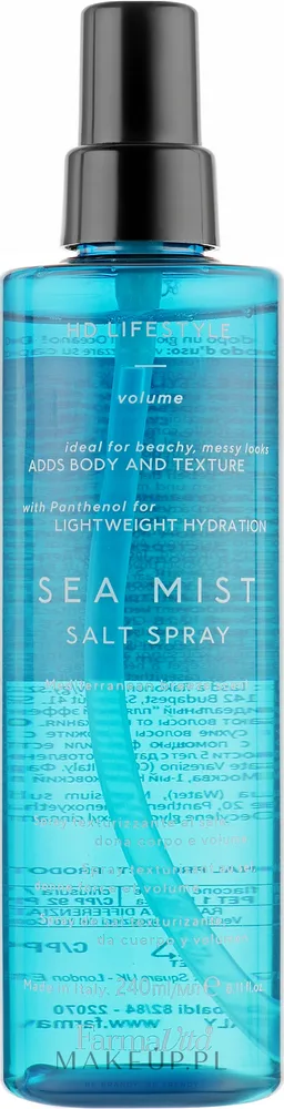 Спрей для волос с эффектом мокрых волос Farmavita HD Life Style Sea Mist, 240 мл