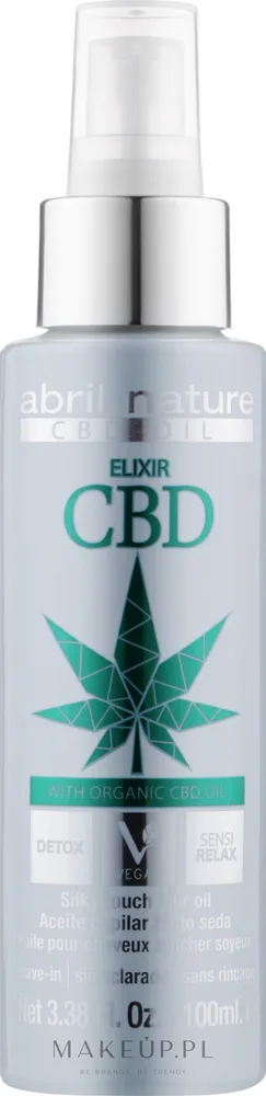 Эликсир для волос с конопляным маслом Abril et Nature CBD Cannabis Oil Elixir