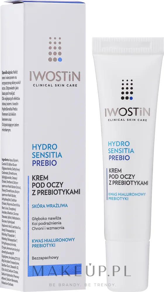 Крем для кожи вокруг глаз Iwostin Hydro Sensitia Prebio с пребиотиками 15 мл