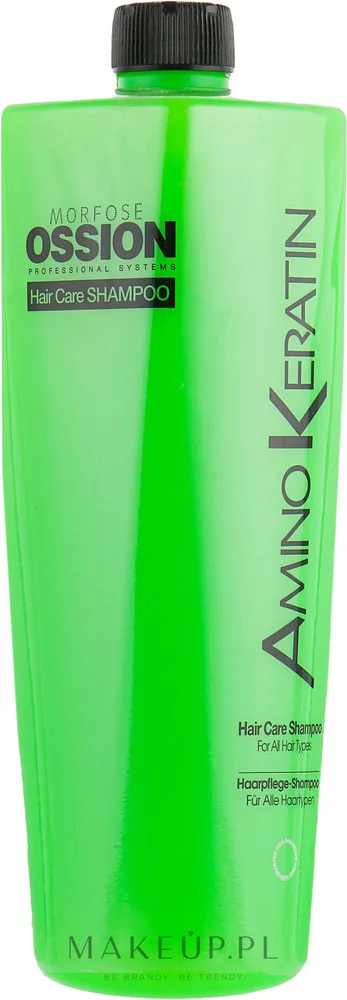 Шампунь Morfose Ossion Amino Keratin с кератином и магнием для повреждённых волос, 800 мл, Турция