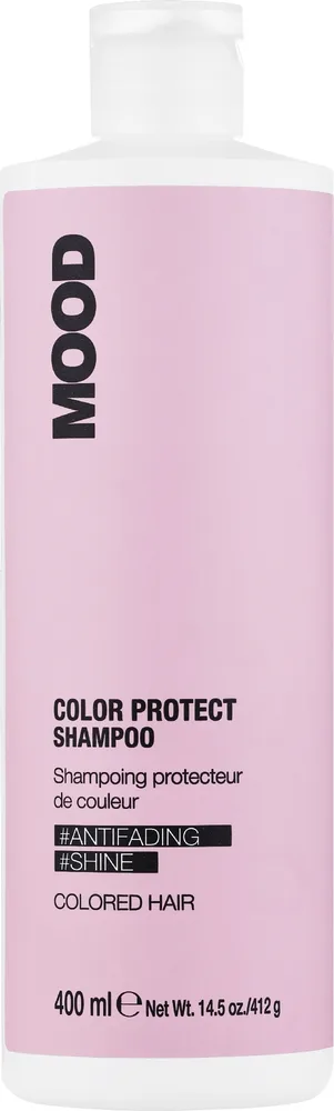Шампунь Mood Color Protect для окрашенных волос, с гранатом, кукурузным маслом и коллагеном, 400 мл