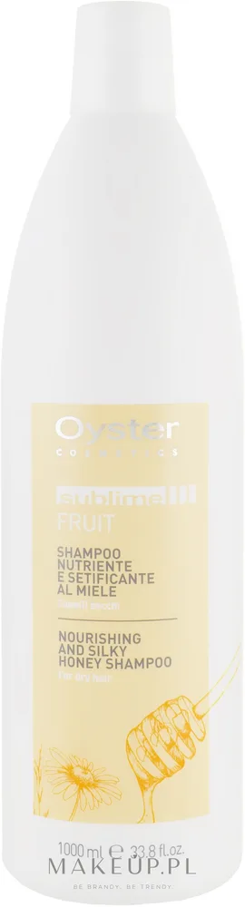 Шампунь Oyster Cosmetics Sublime Fruit с экстрактом мёда, пантенолом и витамином Е, 1000 мл, Италия