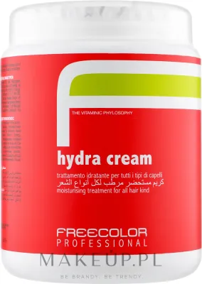 Oyster Cosmetics Oyster Cosmetics Freecolor Professional Hydra Cream - Маска для волос Oyster Freecolor Hydra Cream увлажняющая, для всех типов волос, витамины A и E, биосахариды, пантенол, 1000 мл