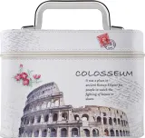 Косметичка Top Choice Colosseum M 98871 белая с зеркалом 23х15х17 см — фото 1