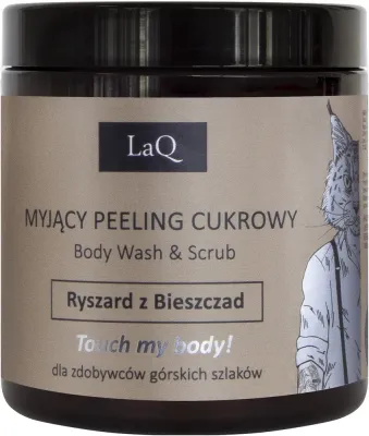 Скраб для тела LaQ Scrub & Wash с экстрактом табака для мужчин, 220 г