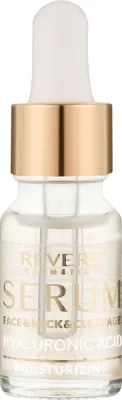 Сыворотка для лица Revers Moisturizing 4D Hyaluronic Acid увлажняющая с гиалуроновой кислотой таурином и ягодами асаи 10 мл