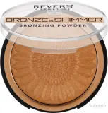 Бронзирующая пудра Revers Bronze & Shimmer для лица с сиянием, 9 г, оттенок 2 — фото 1