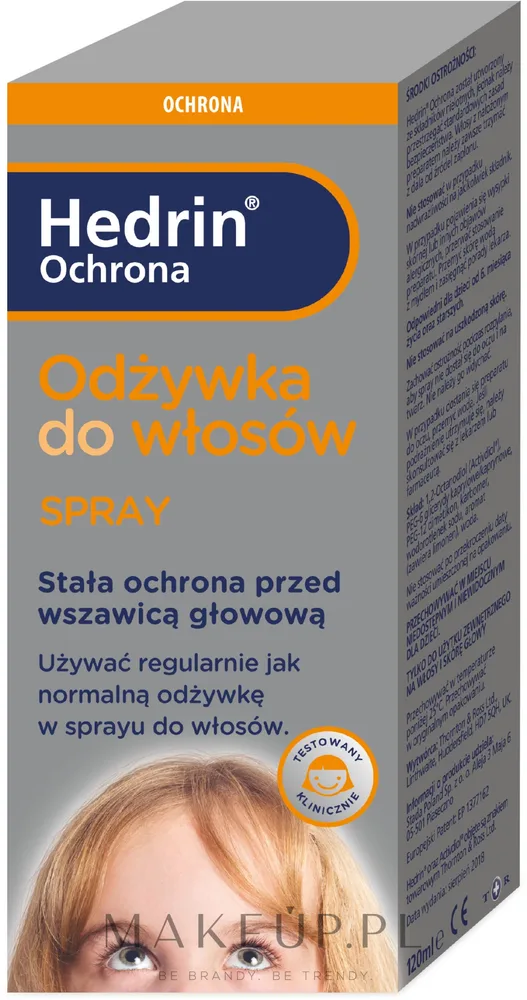 Спрей-кондиционер против вшей Thornton and Ross Hedrin Protection Spray, 100 мл