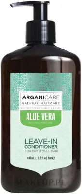 Несмываемый кондиционер с алоэ вера Arganicare Aloe Vera Leave-In Conditioner, 400 мл