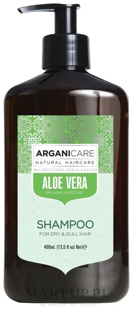 Шампунь Arganicare Aloe Vera с соком алоэ вера, ниацинамидом и абиссинским маслом, 400 мл, Израиль