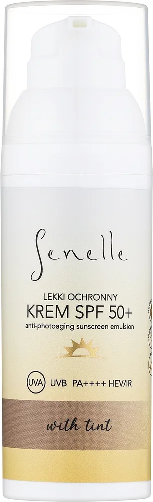 Крем солнцезащитный для лица Senelle SPF50+ тонирующий 50 мл