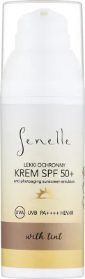 Крем солнцезащитный для лица Senelle SPF50+ тонирующий 50 мл