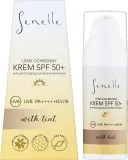 Крем солнцезащитный для лица Senelle SPF50+ тонирующий 50 мл — фото 2