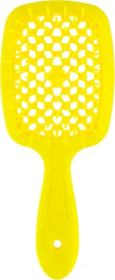 Щётка для волос Janeke Small Superbrush Neon Yellow неоново-жёлтая