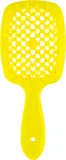 Щётка для волос Janeke Small Superbrush Neon Yellow неоново-жёлтая — фото 1