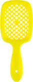 Щётка для волос Janeke Small Superbrush Neon Yellow неоново-жёлтая — фото 2