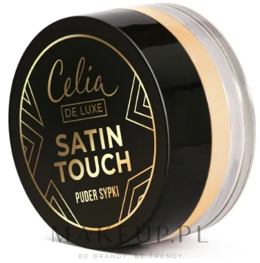 Рассыпчатая пудра Celia De Luxe Satin Touch матирующая полупрозрачная, 10 г, оттенок 10 - Transparent