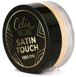 Рассыпчатая пудра Celia De Luxe Satin Touch матирующая полупрозрачная, 10 г, оттенок 10 - Transparent — фото 1