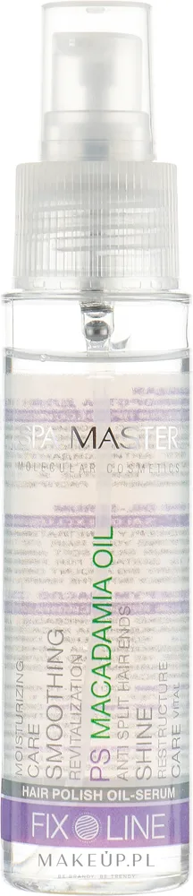 Увлажняющая сыворотка для волос с маслом макадамии Spa Master Hair Polish Macadamia Oil, 50 мл