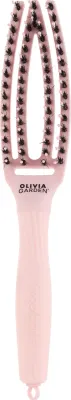 Щётка для волос Olivia Garden Fingerbrush Combo Pastel Pink Small