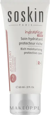 Крем для лица Soskin Hydrawear Riche питательный увлажняющий для сухой кожи 60 мл