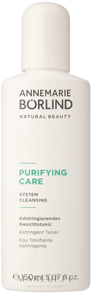 Тоник для лица Annemarie Borlind Purifying Care Astringent Toner очищающий, для жирной и проблемной кожи, 150 мл