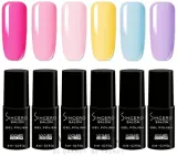 Набор гель-лаков для ногтей Sincero Salon Candy Rush 6 оттенков 6x6 мл — фото 2