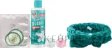 Набор для ванны Dirty Works Bathing Grace Pamper пена бомбочки патчи с огурцом и повязка 250 мл — фото 2