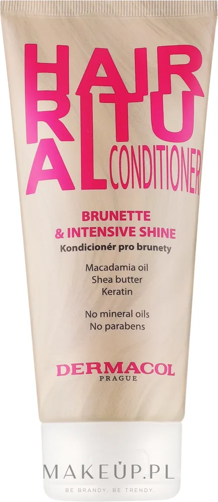 Кондиционер для волос оттенков брюнет Dermacol Hair Ritual Brunette Conditioner, 200 мл
