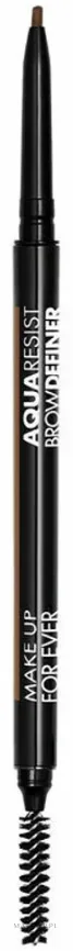 Карандаш для бровей Make Up For Ever Aqua Resist Brow Definer водостойкий, со щёточкой, 0,09 г