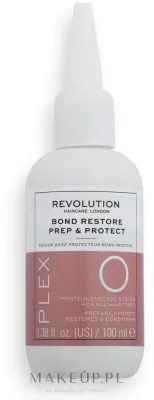 Маска для волос Revolution Haircare Plex 0 Bond восстановление, протеины риса и пшеницы, карбоцистеин, 100 мл