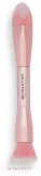 Двусторонняя кисть для основы и пудры Makeup Revolution Create Dual R28 гипоаллергенная — фото 1