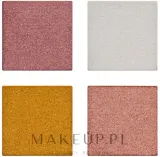 Палетка хайлайтеров Makeup Obsession Velvet Glow Highlighter Palette 4 оттенка — фото 3