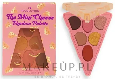Палетка теней для век I Heart Revolution The Mini Cheese Shadow Palette 6 оттенков