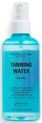 Спрей для тела Makeup Revolution Tanning Spray Dark автозагар тёмный оттенок 200 мл