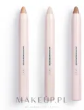 XX Revolution Pencil Eyeshadow Stixx тени-карандаш для век кремовые, тени в стике для растушёвки и стрелок, 1.7 г, оттенок Moonbeam — фото 2